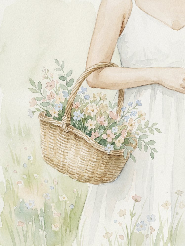 Panier de fleurs sauvages - Andreas Magnusson