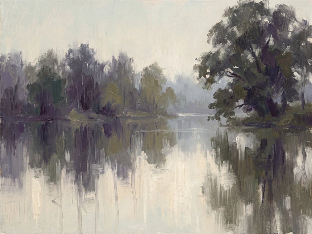 Reflets brumeux de rivière - Andreas Magnusson