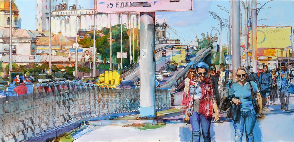 La vie animée des rues de la ville - Andrii Kutsachenko