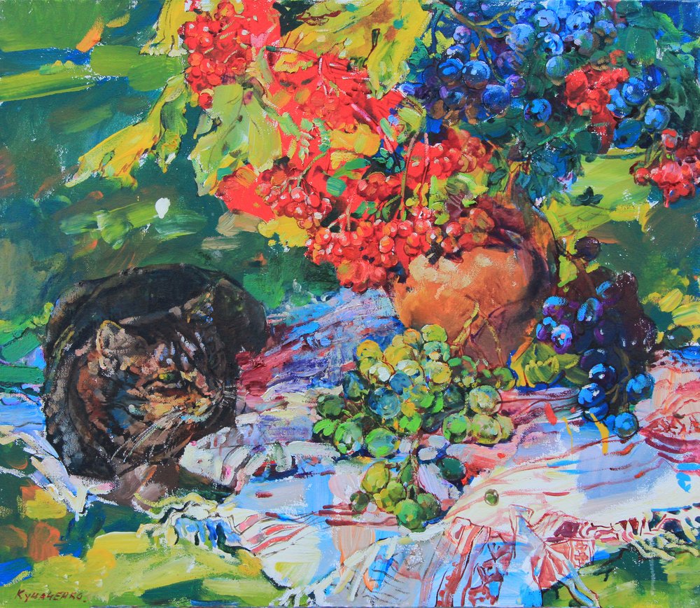 Chat tigré : Récolte d
