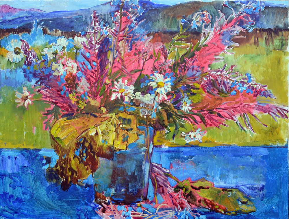 Bouquet de fleurs sauvages aux couleurs vives - Andrii Kutsachenko