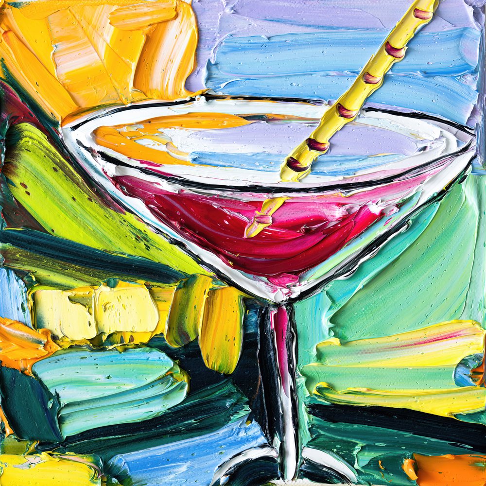 Vibrant : Préparation du Martini - Angela Hawkey