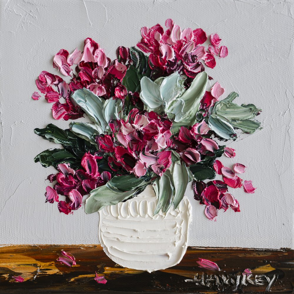 Bouquet rose éclatant - Angela Hawkey