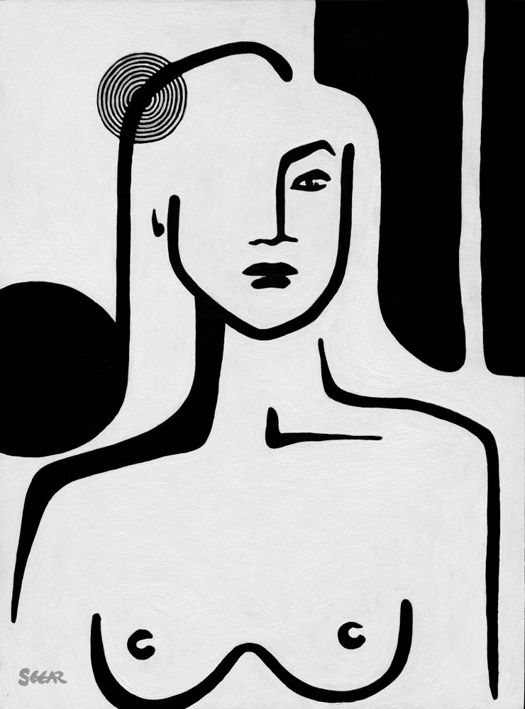 Portrait minimaliste au naturel - Angela Seear
