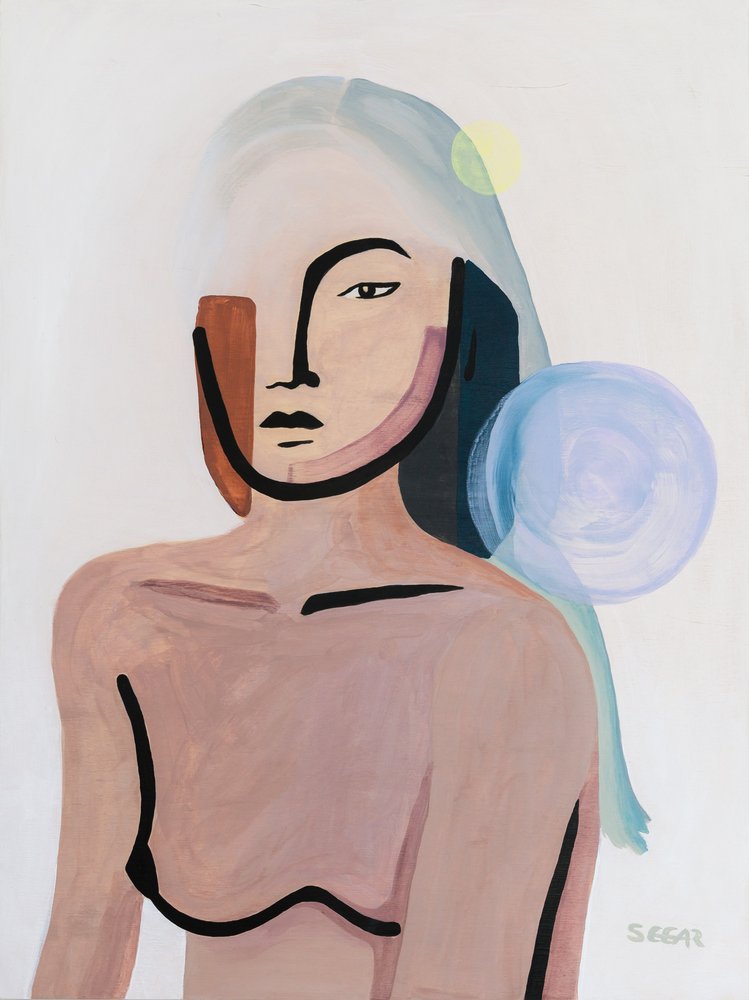 Femme moderne et abstraite - Angela Seear