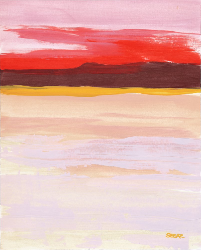 Horizon abstrait et éclatant - Angela Seear