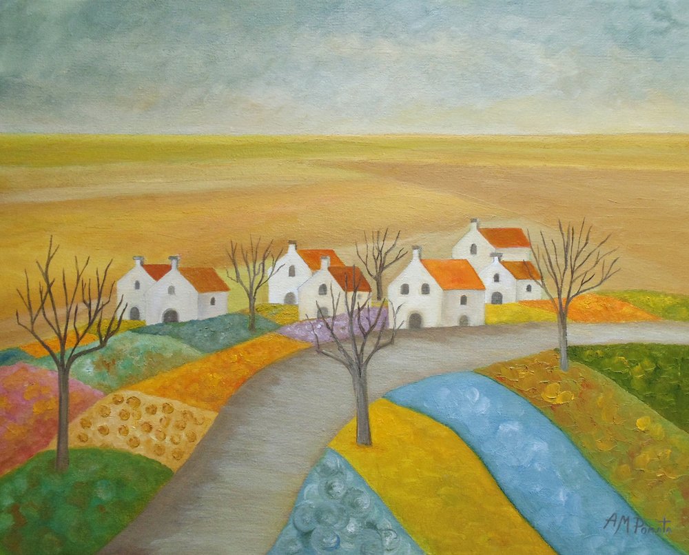 Village de campagne paisible - Angeles M. Pomata