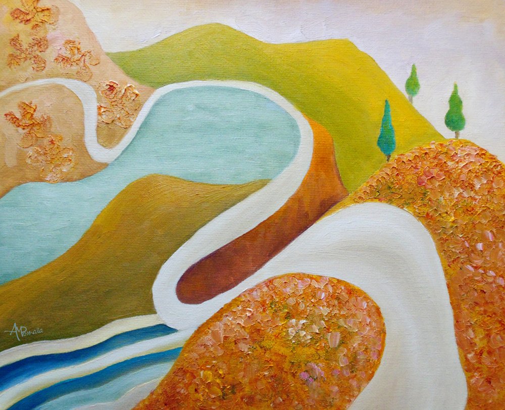 Le sentier de la Vallée sereine - Angeles M. Pomata