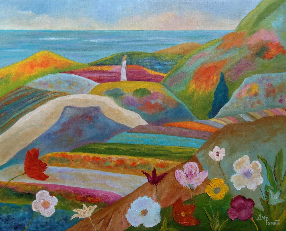 Un paysage côtier plein de vie - Angeles M. Pomata