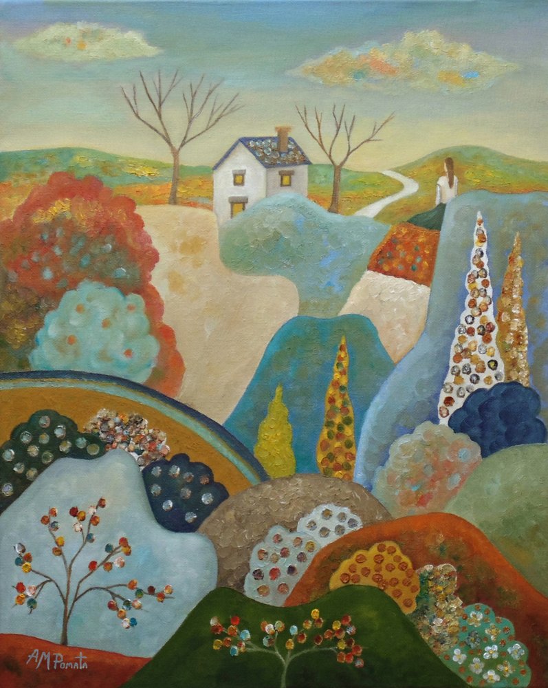 Une maison de campagne au charme fantaisiste - Angeles M. Pomata