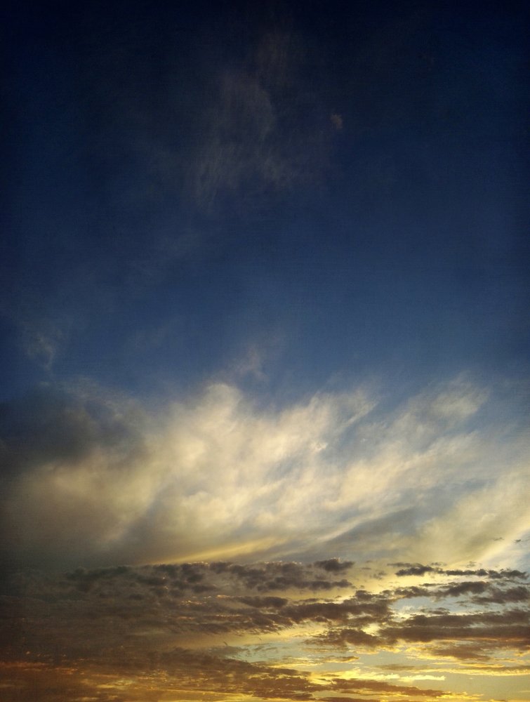 Un ciel crépusculaire haut en couleur - Angelo Cerantola