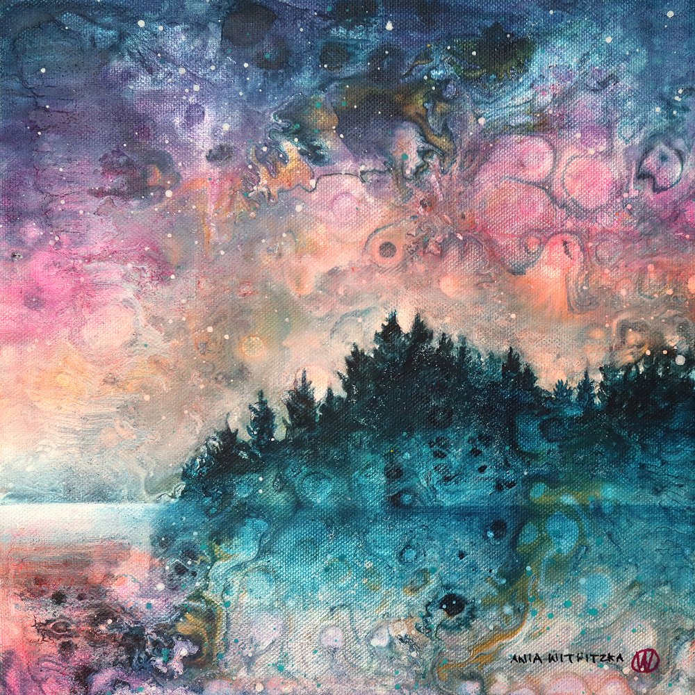 Lac de la Forêt cosmique - Ania Witwitzka