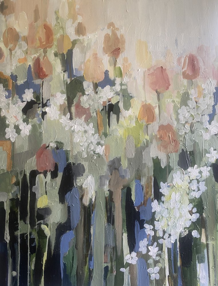 Fleurs du jardin aux couleurs pastel - Anna-Karin Bergius
