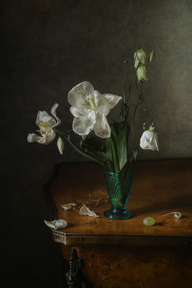 Nature morte florale élégante - Anna Petina