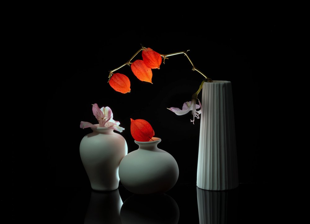 Nature morte florale élégante - Anna Qu
