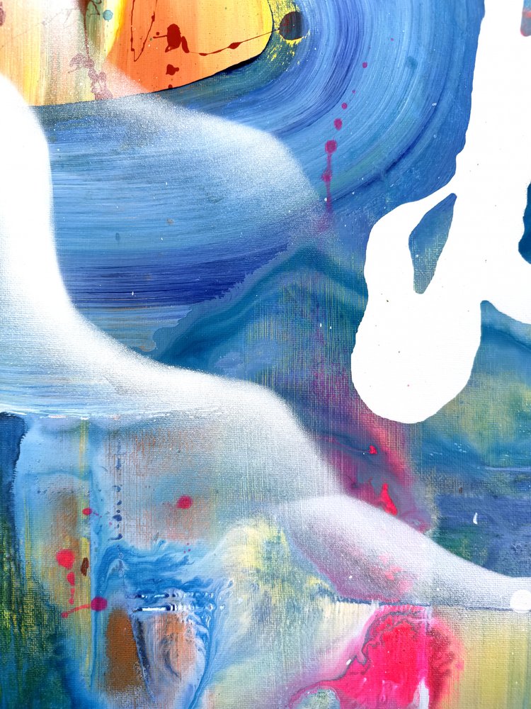 Figure abstraite pleine de vie - Anna Viklund