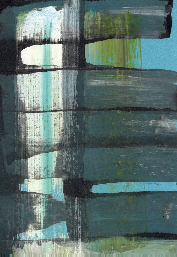 Nuances de bleu sarcelle profond - Annick