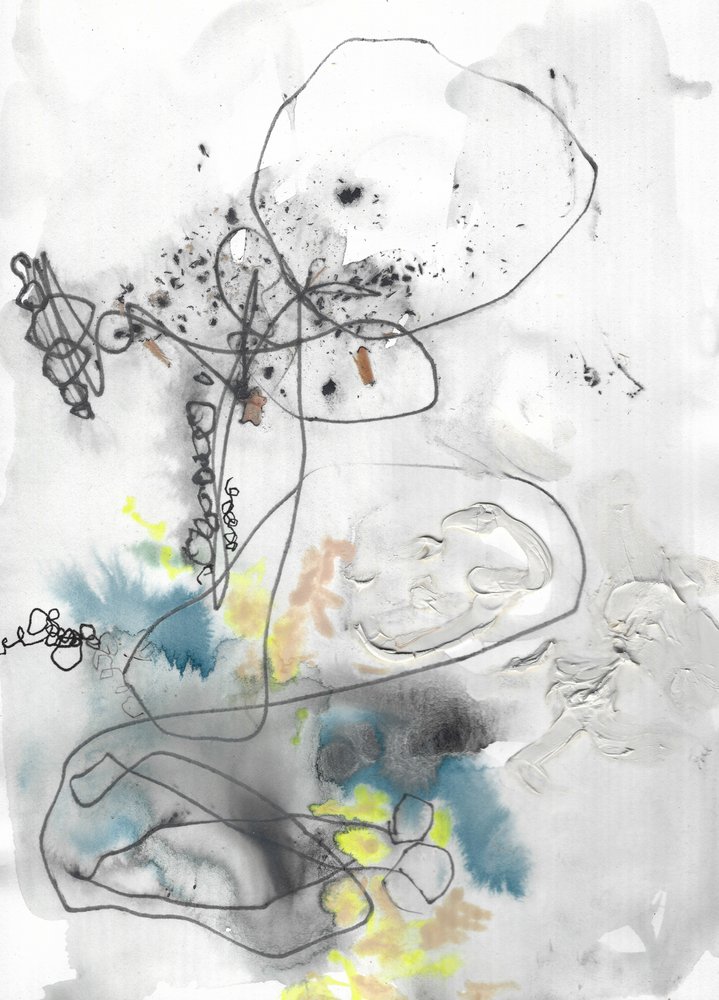 Expression abstraite dynamique - Annick