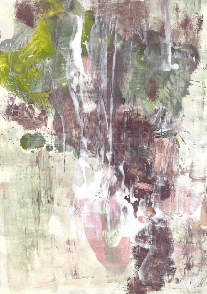 Abstrait fluide et terreux - Annick