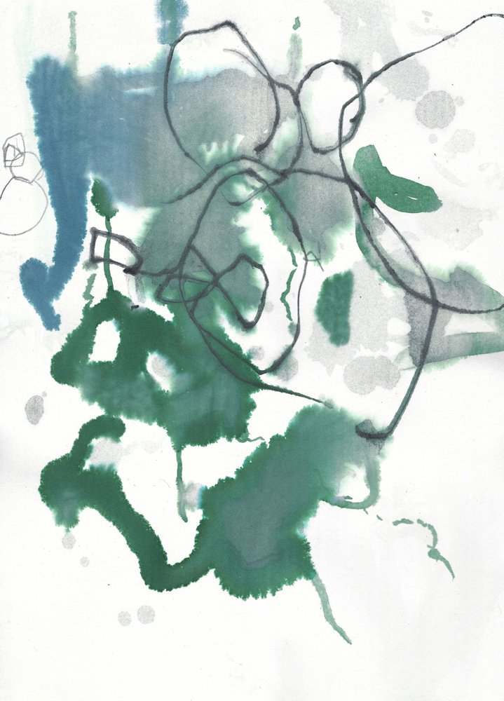 Vert sarcelle - Organic Flow - Annick
