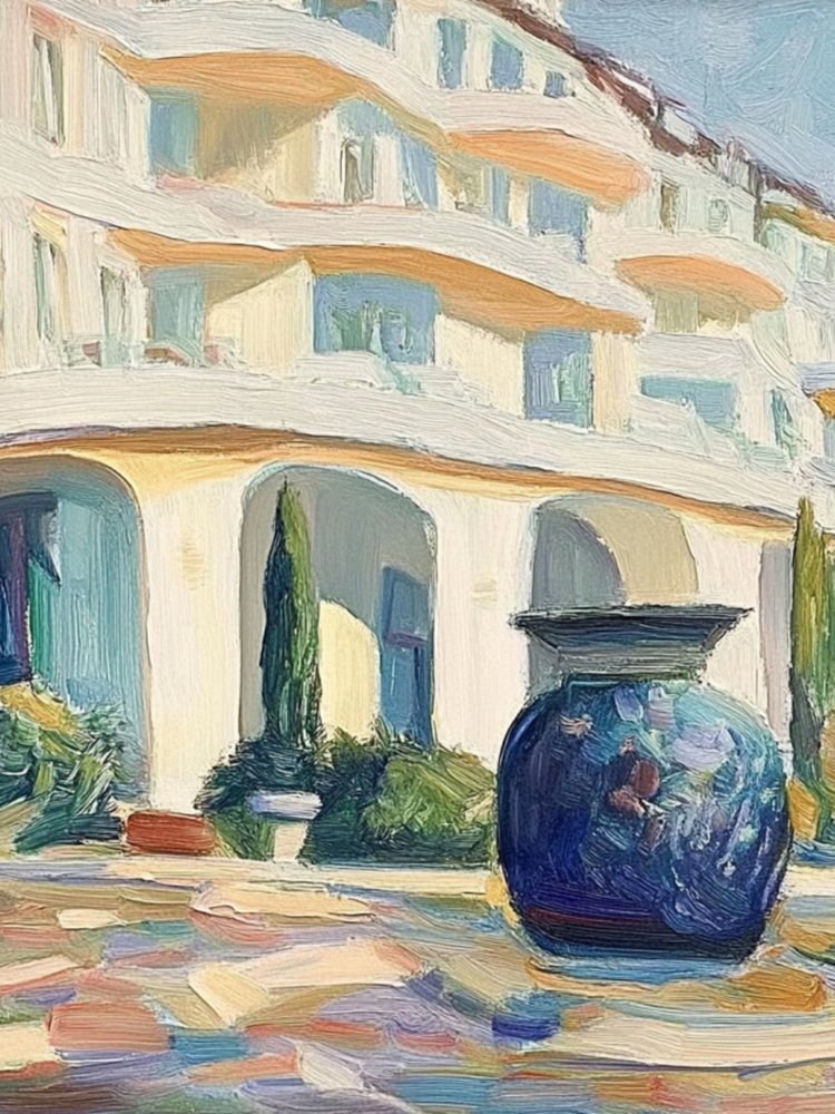 Vue sur le complexe Blue Vase - Avanesova Elena