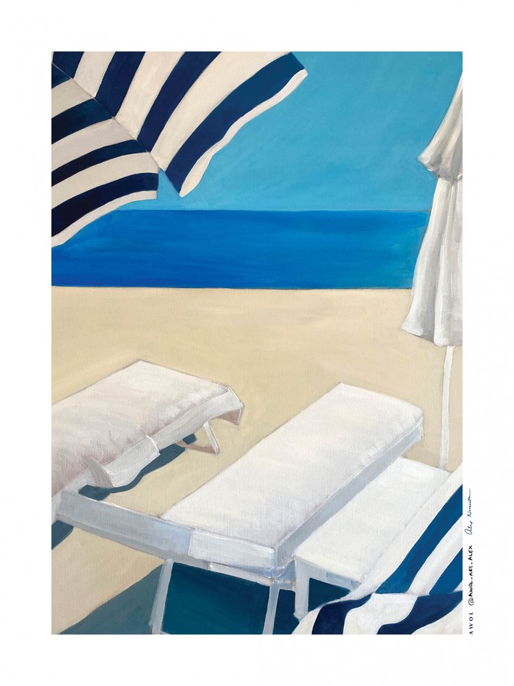 Escapade estivale à la plage - Awol Art Alex