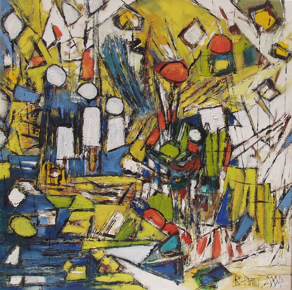 Formes abstraites éclatantes - Barbara Piatti