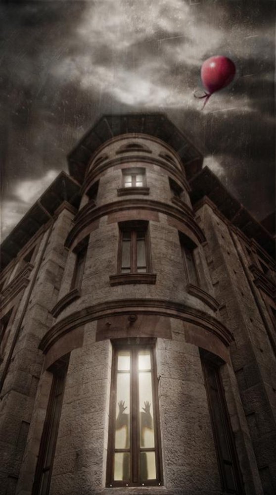 La maison hantée au ballon rouge - Beatriz Ballesteros Pérez