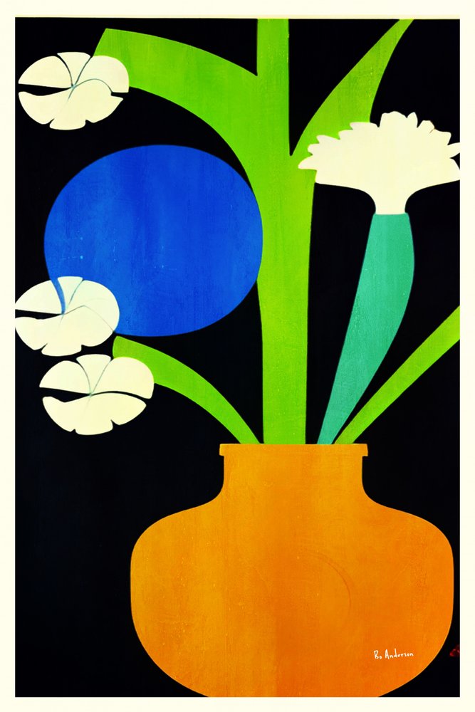 Vases floraux modernes - Bo Anderson