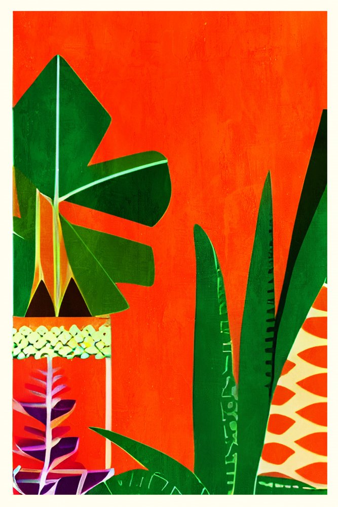 Plantes tropicales aux couleurs éclatantes - Bo Anderson