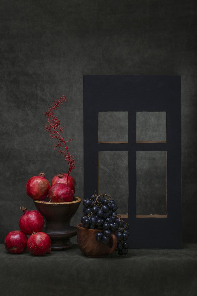 Nature morte de récolte sombre - Brig Barkow
