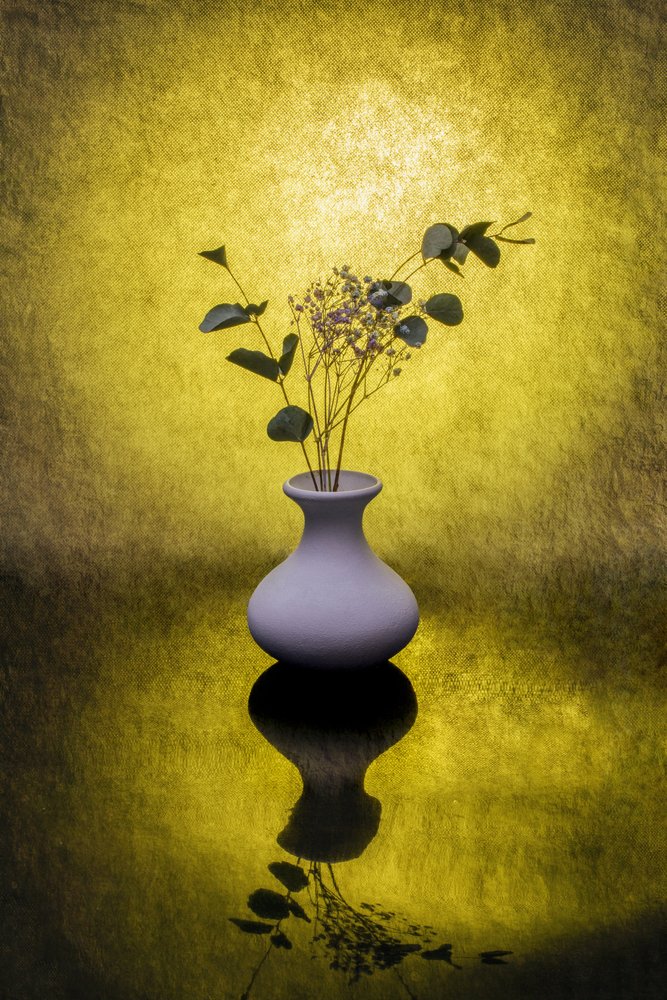 Reflet floral doré - Brig Barkow