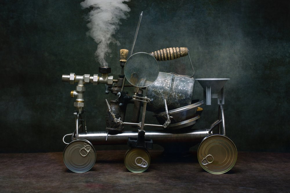 Machine à vapeur steampunk - Brig Barkow