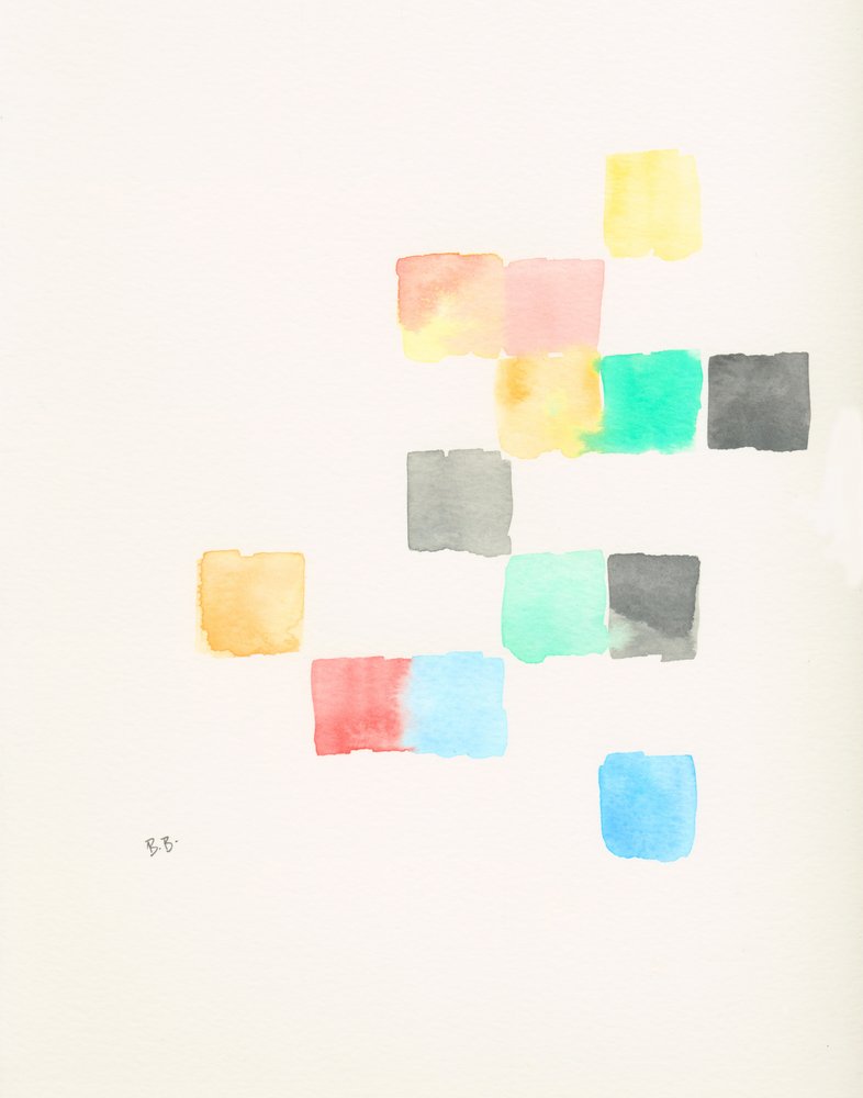 Blocs de couleurs pastel - Bronwyn Baker