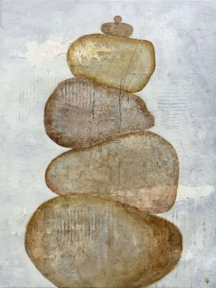 Pierres zen empilées - Carolina Gårdheim