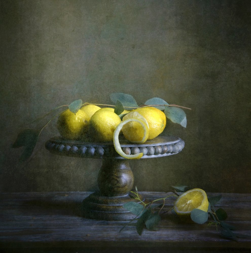 Nature morte au citron mélancolique - Catherine Wang