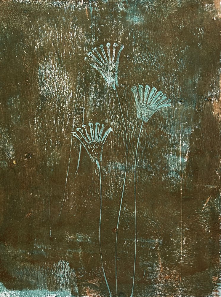 Fleur turquoise - Christina Misuro