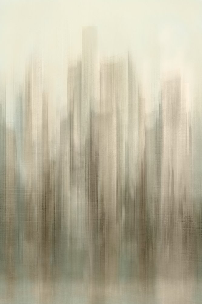 Silhouette urbaine abstraite - Christina Sillen