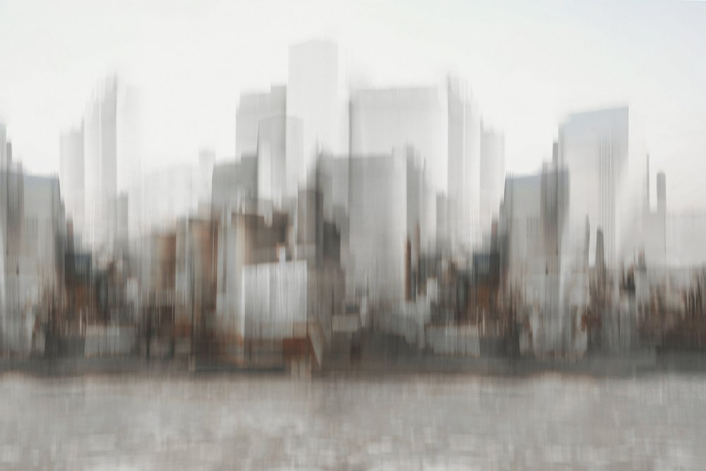 Reflet flou d