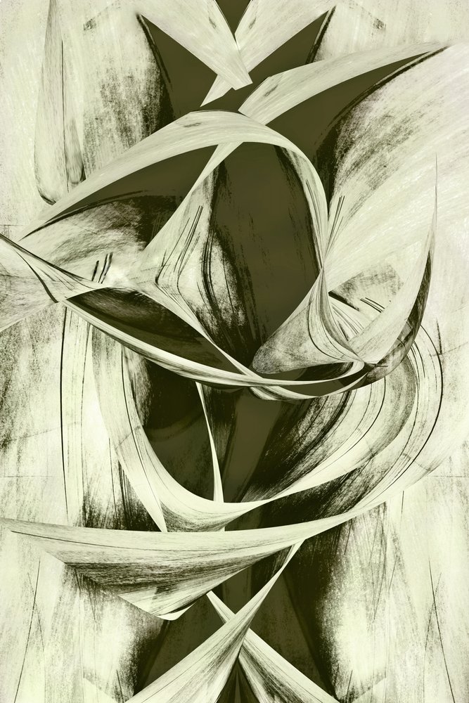 Formes abstraites fluides - Christina Sillen