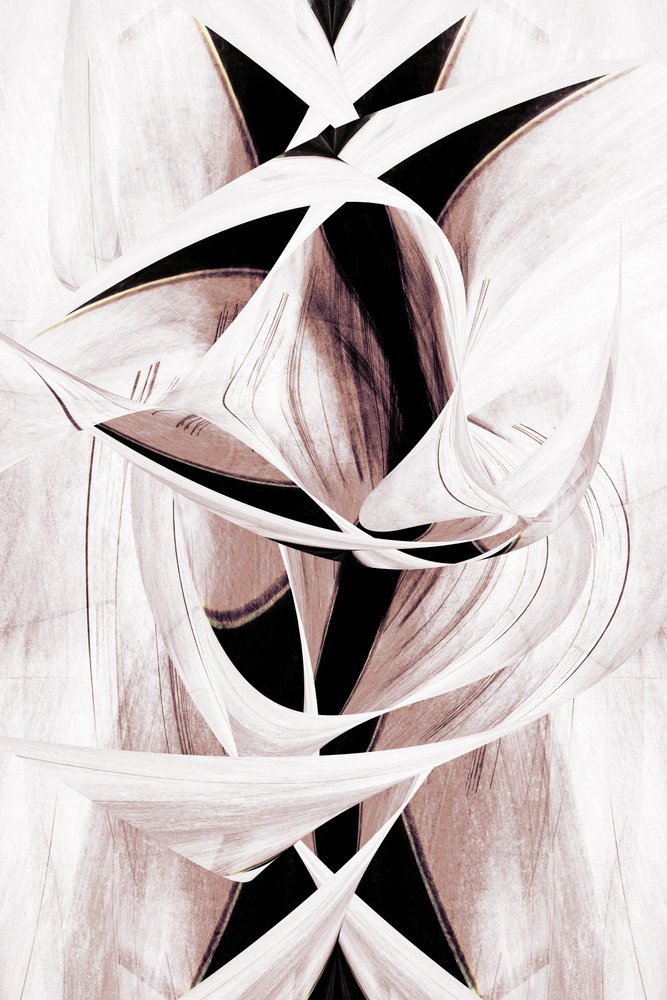 Formes abstraites fluides - Christina Sillen