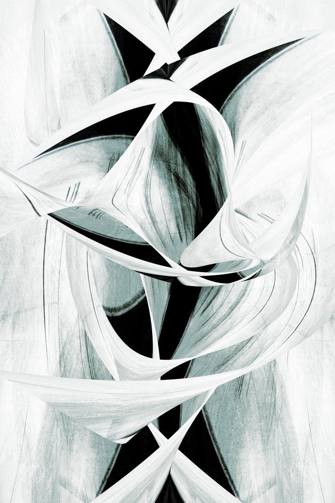 Formes abstraites fluides - Christina Sillen
