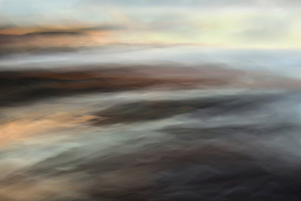 Flux abstrait en tons neutres - Christina Sillen
