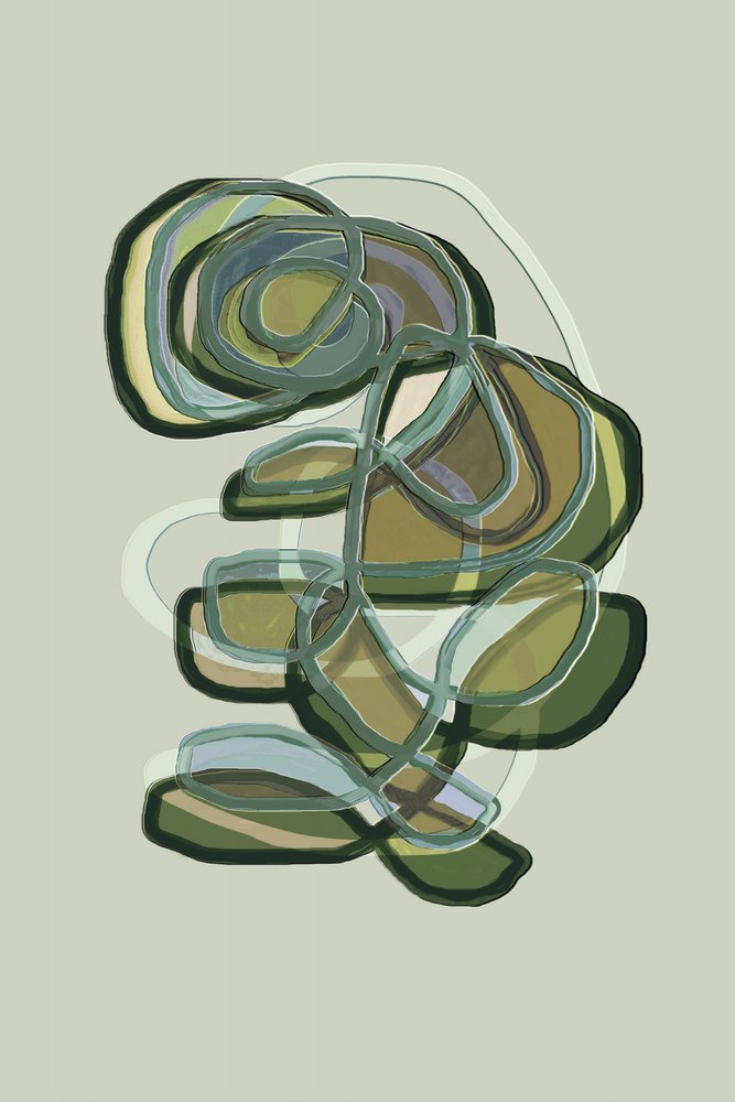 Flux vert serein - Christina Sillen