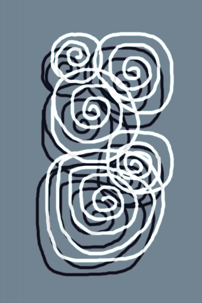 Flux serein en spirale - Christina Sillen