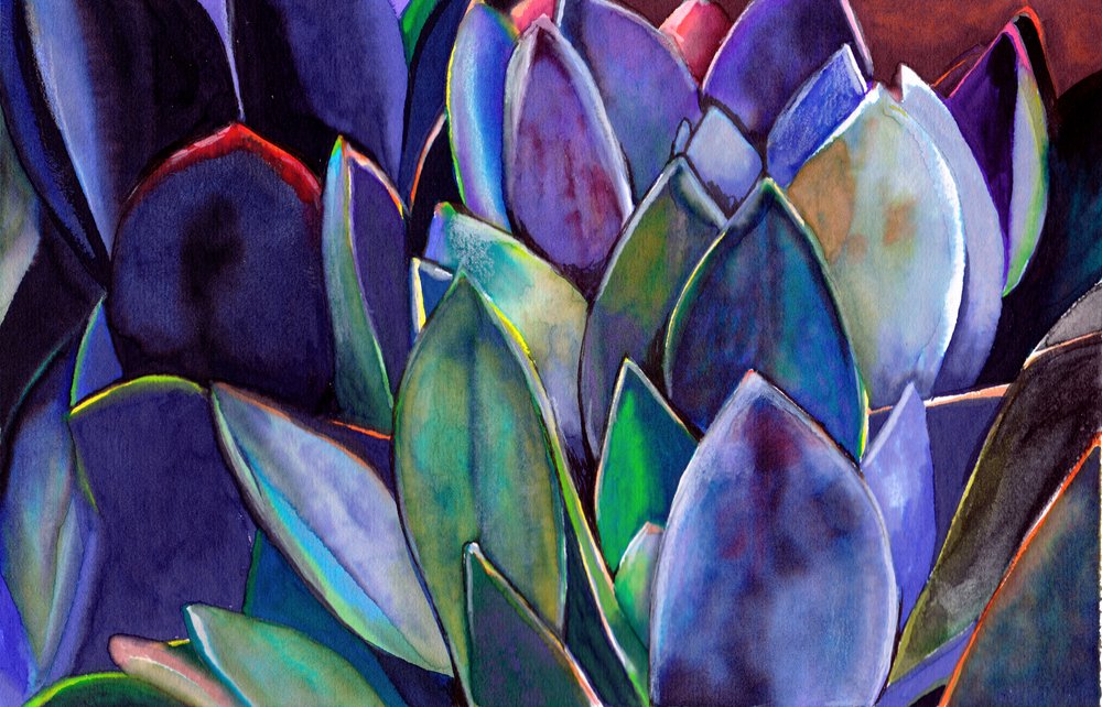 Des teintes vives et chatoyantes - Christine Lindstrom