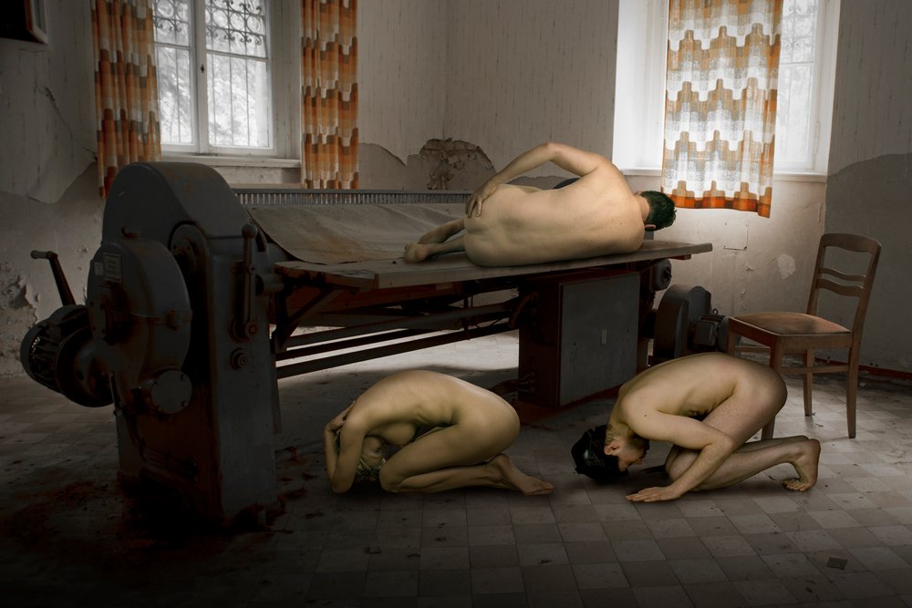 Figures nues – Déclin industriel - Christine von Diepenbroek