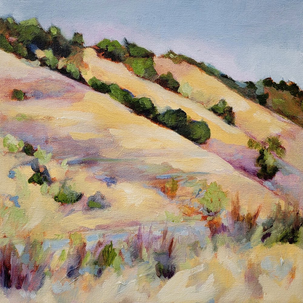 Les collines dorées de l