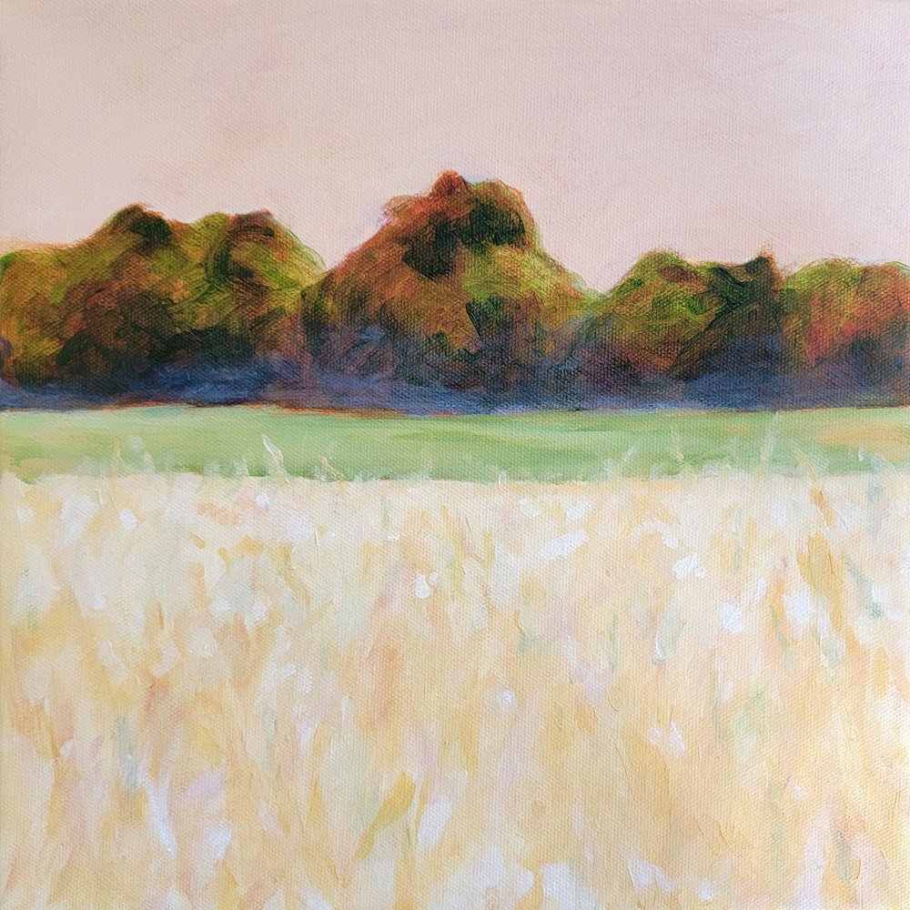 Horizon champ pastel - Claire Whitehead
