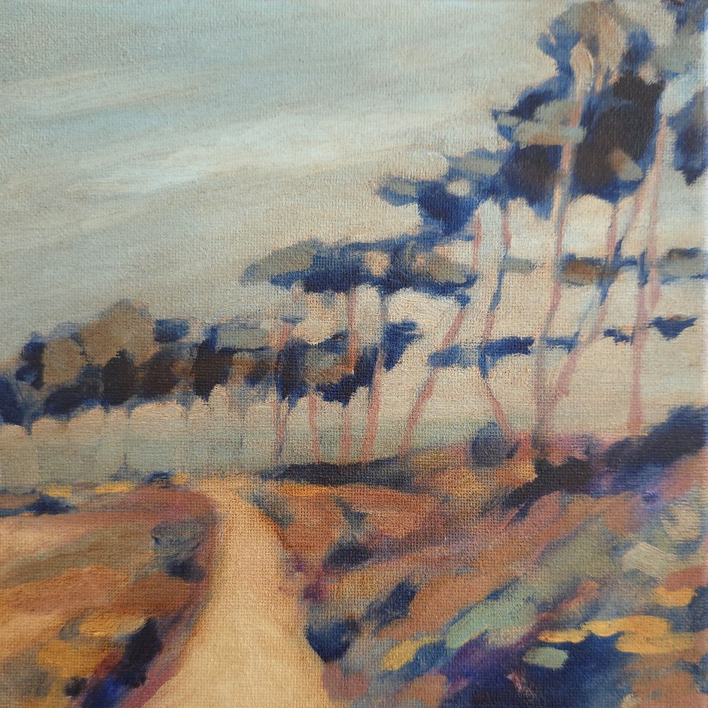 Chemin de campagne sinueux - Claire Whitehead